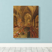 Toile Cathédrale de Canterbury, c.1675-1700 (oil (Insitu (Plancher de Bois))
