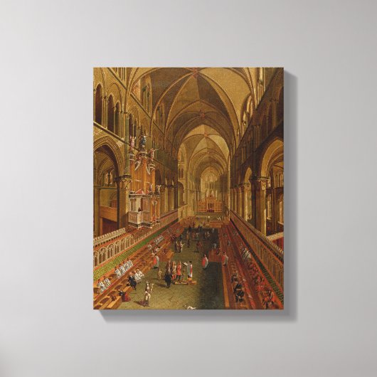Toile Cathédrale de Canterbury, c.1675-1700 (oil (Recto)