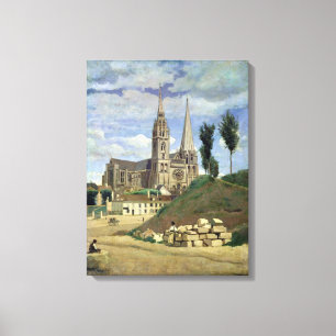 Toile Cathédrale de Chartres, 1830