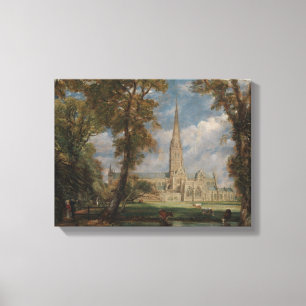 Toile Cathédrale de John Constable Salisbury du Bish