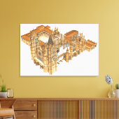 Toile Cathédrale de Léon. Espagne (Insitu(Salon))