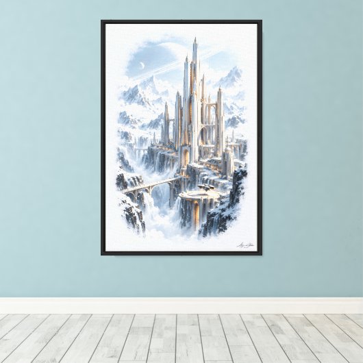 Toile Cathédrale du Silence (Insitu (Plancher de Bois))