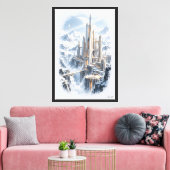 Toile Cathédrale du Silence (Insitu(Salon))