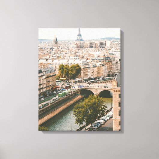 Toile Cathédrale Notre-Dame de Paris, Paris (Recto)