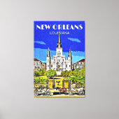 Toile Cathédrale Saint-Louis (Recto)