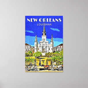 Toile Cathédrale Saint-Louis