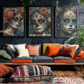 Toile Catrina Azul