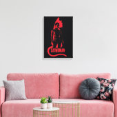 Toile Catwoman Selina Kyle Chat Silhouette (Insitu(Salon))