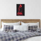Toile Catwoman Selina Kyle Chat Silhouette (Insitu(Chambre))
