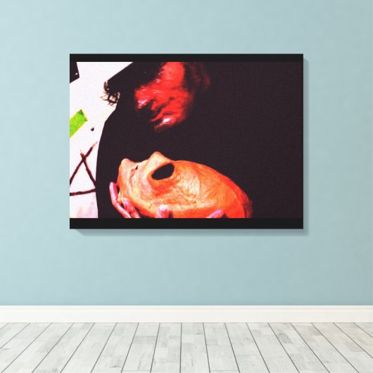 Toile Cauchemar sur l'enlèvement d'Aliens 2 (Insitu (Plancher de Bois))