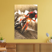 Toile Cavalier de Motocross (Insitu(Salon))