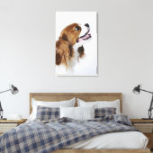 Toile Cavalier King Charles Spaniel, vue latérale (Insitu(Chambre))