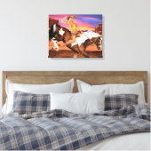 TOILE CAVALIÈRE DE BRONCO (Insitu(Chambre))