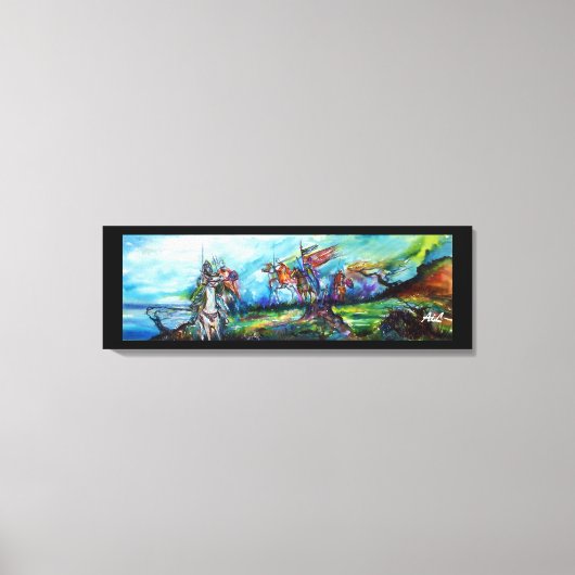 TOILE CAVALIERS DANS LA TEMPÊTE (Recto)