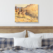 Toile Cavaliers de Flat-Top par Edward Borein (Insitu(Chambre))