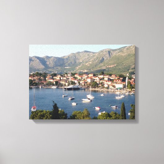 Toile Cavtat, Croatie (Recto)