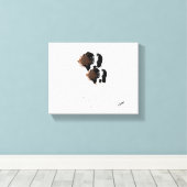 Toile Cavvas Art : Pris Dans Un Blizzard (Insitu (Plancher de Bois))