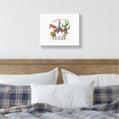 Toile Ce Cheval Cowgirl n'est pas Texas (Insitu(Chambre))