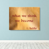 Toile Ce que nous pensons devenir (Insitu (Plancher de Bois))