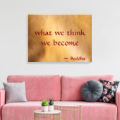 Toile Ce que nous pensons, nous devenons (Insitu(Salon))