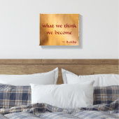 Toile Ce que nous pensons, nous devenons (Insitu(Chambre))
