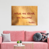 Toile Ce que nous pensons, nous devenons (Insitu(Salon))