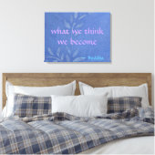 Toile Ce que nous pensons que nous devenons - Blue Vine (Insitu(Chambre))