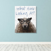 Toile Ce que nous voyons (Insitu (Plancher de Bois))