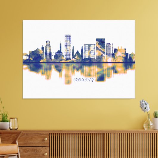 Toile Cebu City Skyline (Insitu(Salon))