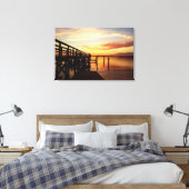 Toile Cedar Key Floride Sunset (Insitu(Chambre))