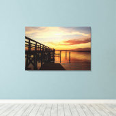 Toile Cedar Key Floride Sunset (Insitu (Plancher de Bois))