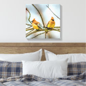 Toile Cèdre - Photographie originale (Insitu(Chambre))