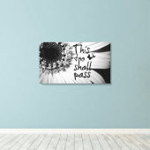 Toile Cela aussi doit passer le devis avec des papillons (Insitu (Plancher de Bois))