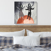 Toile Célébration de danse d'aliens (Insitu(Chambre))