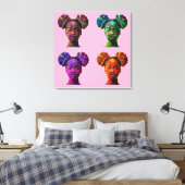 Toile Célébration de l'art des femmes quilters (Insitu(Chambre))
