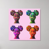 Toile Célébration de l'art des femmes quilters (Recto)