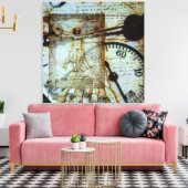 Toile Célébration de Léonard de Vinci (Insitu(Salon))