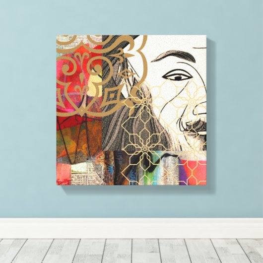 Toile Célébration de Rumi (Insitu (Plancher de Bois))