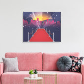Toile Célébrité du tapis rouge (Insitu(Salon))