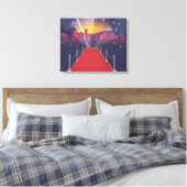 Toile Célébrité du tapis rouge (Insitu(Chambre))
