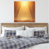 Toile Celestial Harmony Gateway Boho Wall Art | Sacred (Insitu(Chambre))