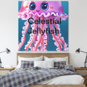 Toile Célestial Jellyfish (Insitu(Chambre))