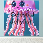Toile Célestial Jellyfish (Insitu (Plancher de Bois))