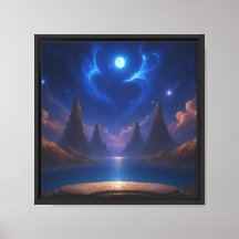 Celestial Portal Fantasy Landscape Art