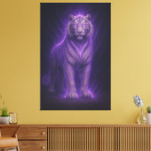 Toile Celestial Thunder Purple White Tiger – High-End Fa (Insitu(Salon))
