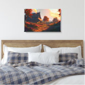 Toile Celestial Village (Insitu(Chambre))