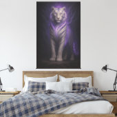 Toile Celestial Violet Lightning Tiger – Silent Storm Gu (Insitu(Chambre))