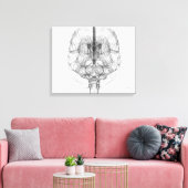 Toile Cellule filaire du cerveau (Insitu(Salon))