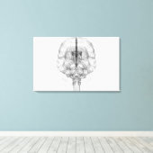 Toile Cellule filaire du cerveau (Insitu (Plancher de Bois))