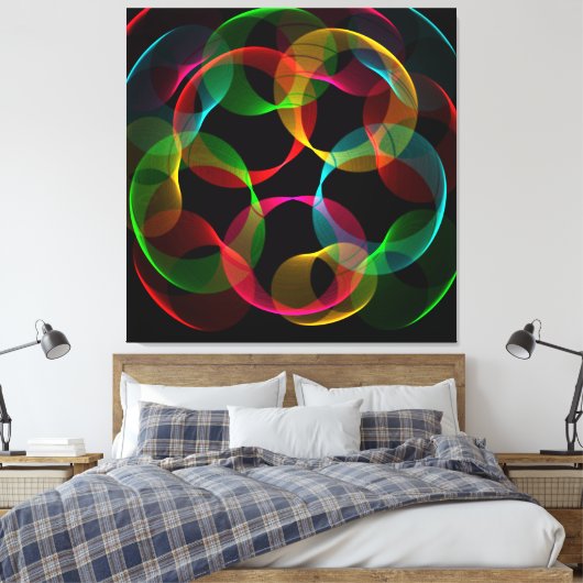 Toile Cellules Abstraites (Insitu(Chambre))